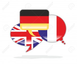 30508550-three-speech-bubbles-with-the-flags-of-Germany-France-and-the-UK-Stock-Photo